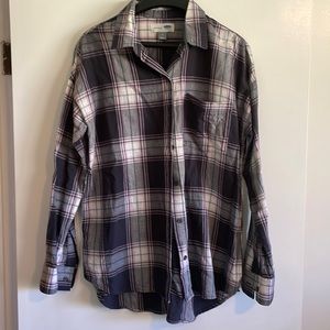 Old Navy boyfriend button up size Medium